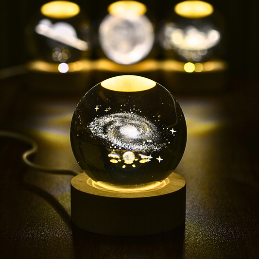 LumaSpherez Crystal Space Lamp⢠- Galaxy Edition