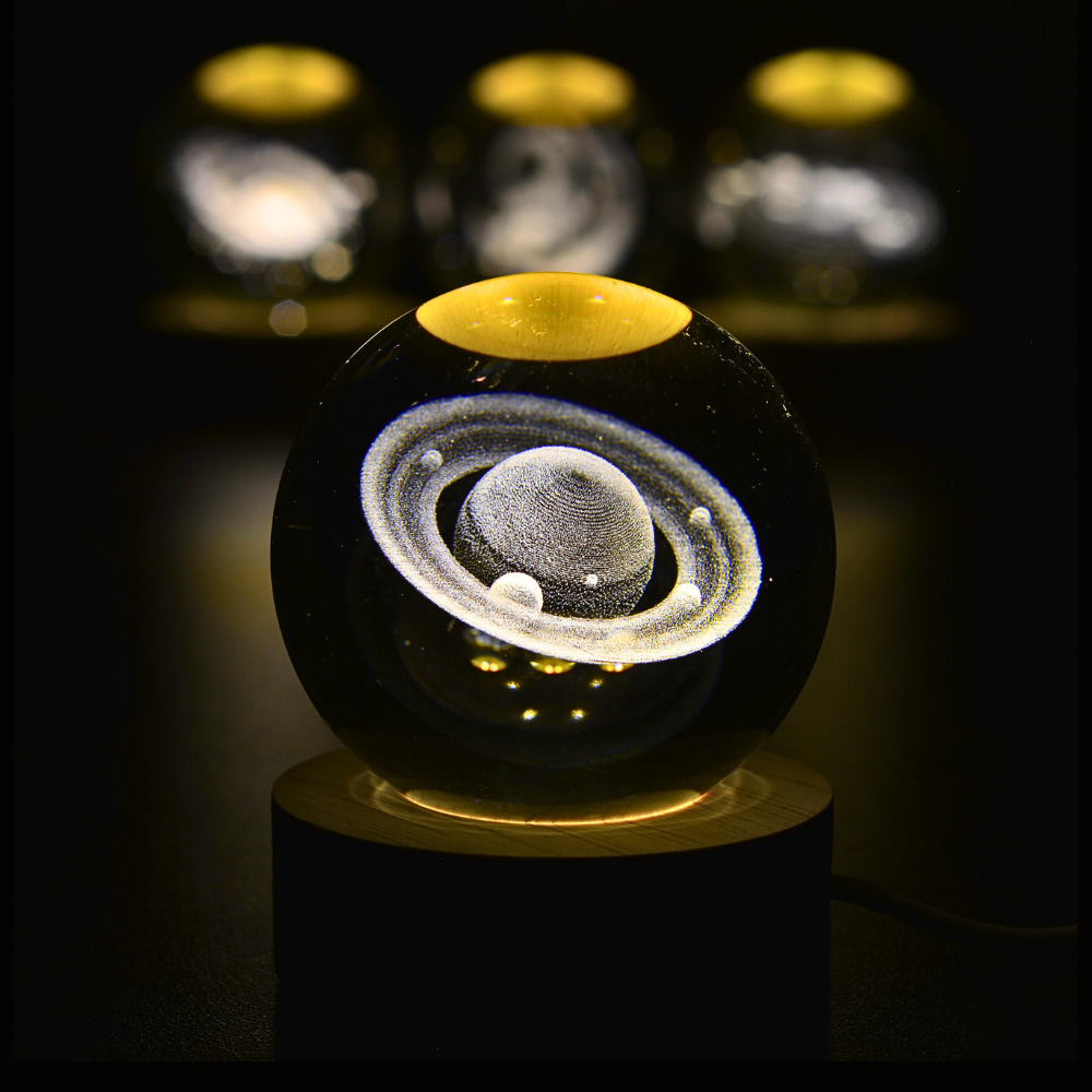 LumaSpherez Crystal Space Lamp™
