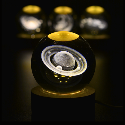 LumaSpherez Crystal Space Lamp™