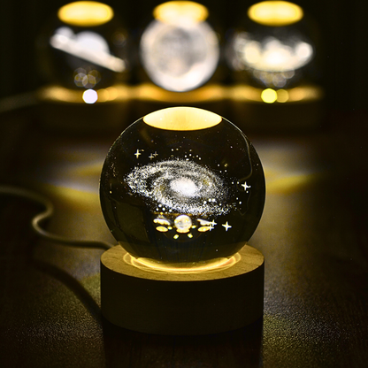 LumaSpherez Crystal Space Lamp™