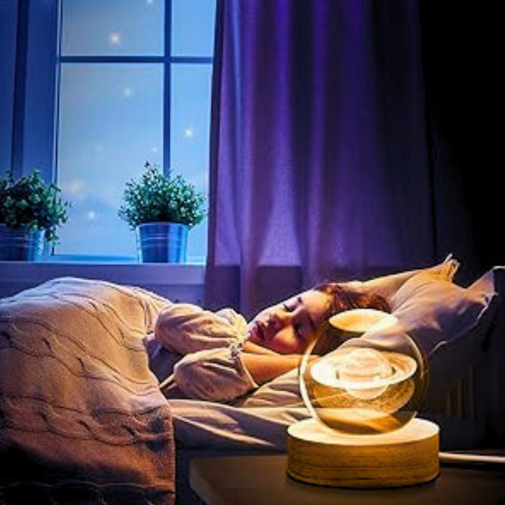 LumaSpherez Crystal Space Lamp™ - Saturn Edition